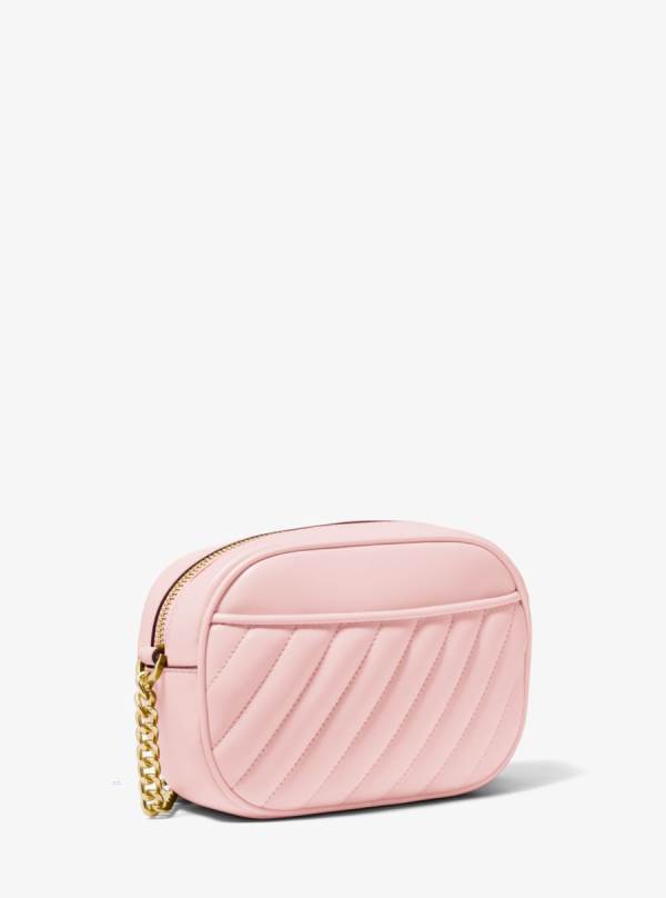 Damske Spojková Taška Michael Kors Rose Small Quilted Ruzove - Kabelky Michael Kors Obchod | KATQL-5408